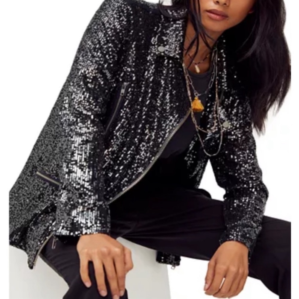 Free People Midnight Message Jacket